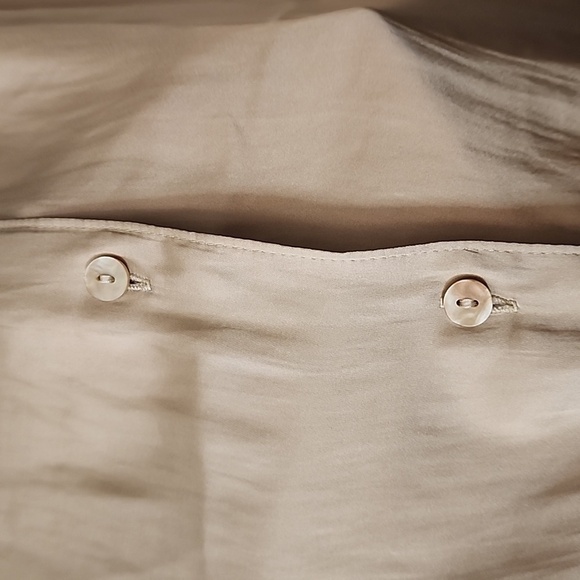 Old Navy Champagne Button Down Blouse - Picture 10 of 12